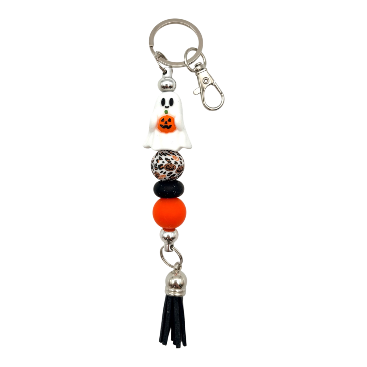 Porte-clé en billes - Fantôme 👻