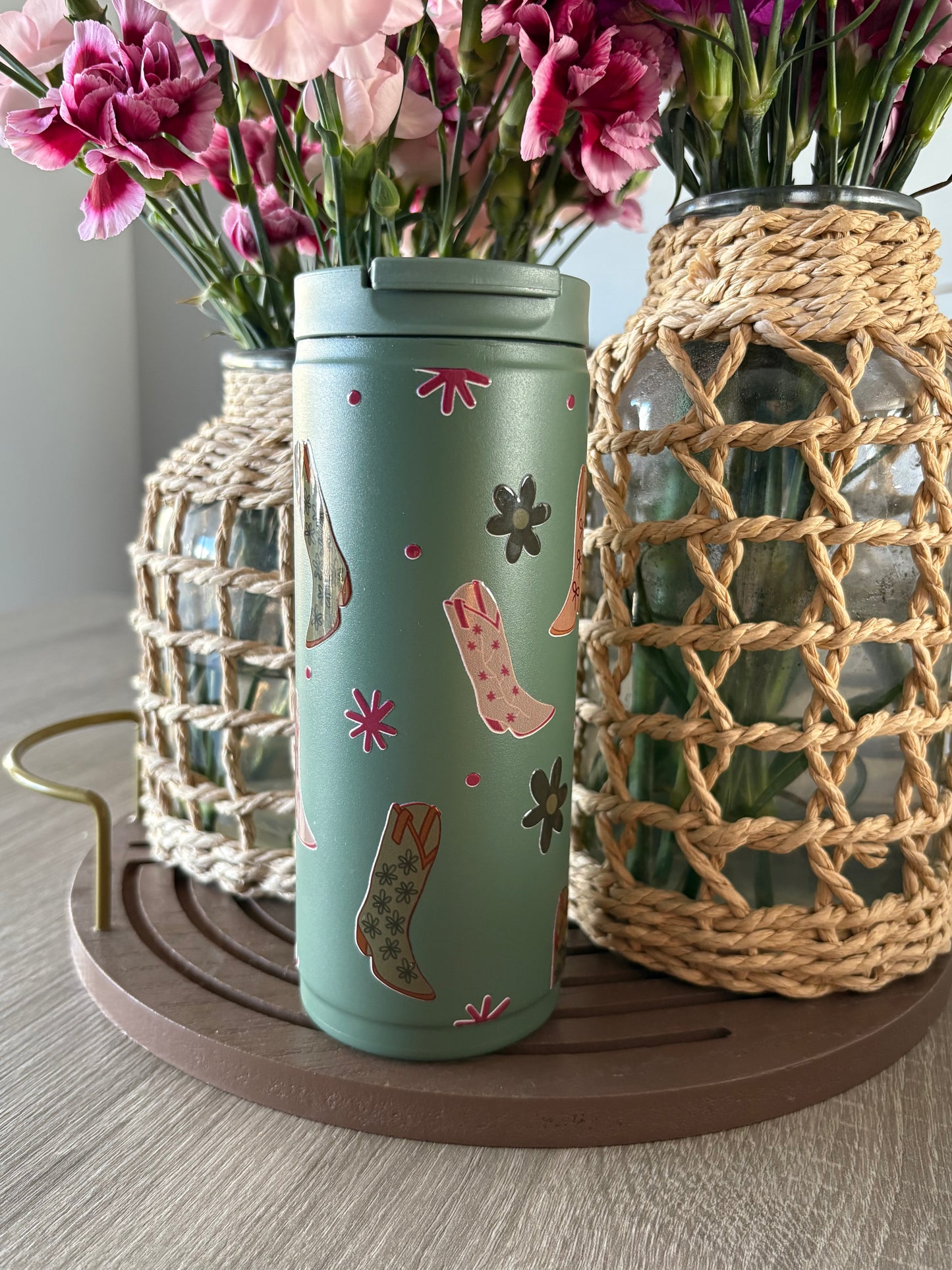 Gobelet isotherme cowgirl (400 ml) 🤠🌻