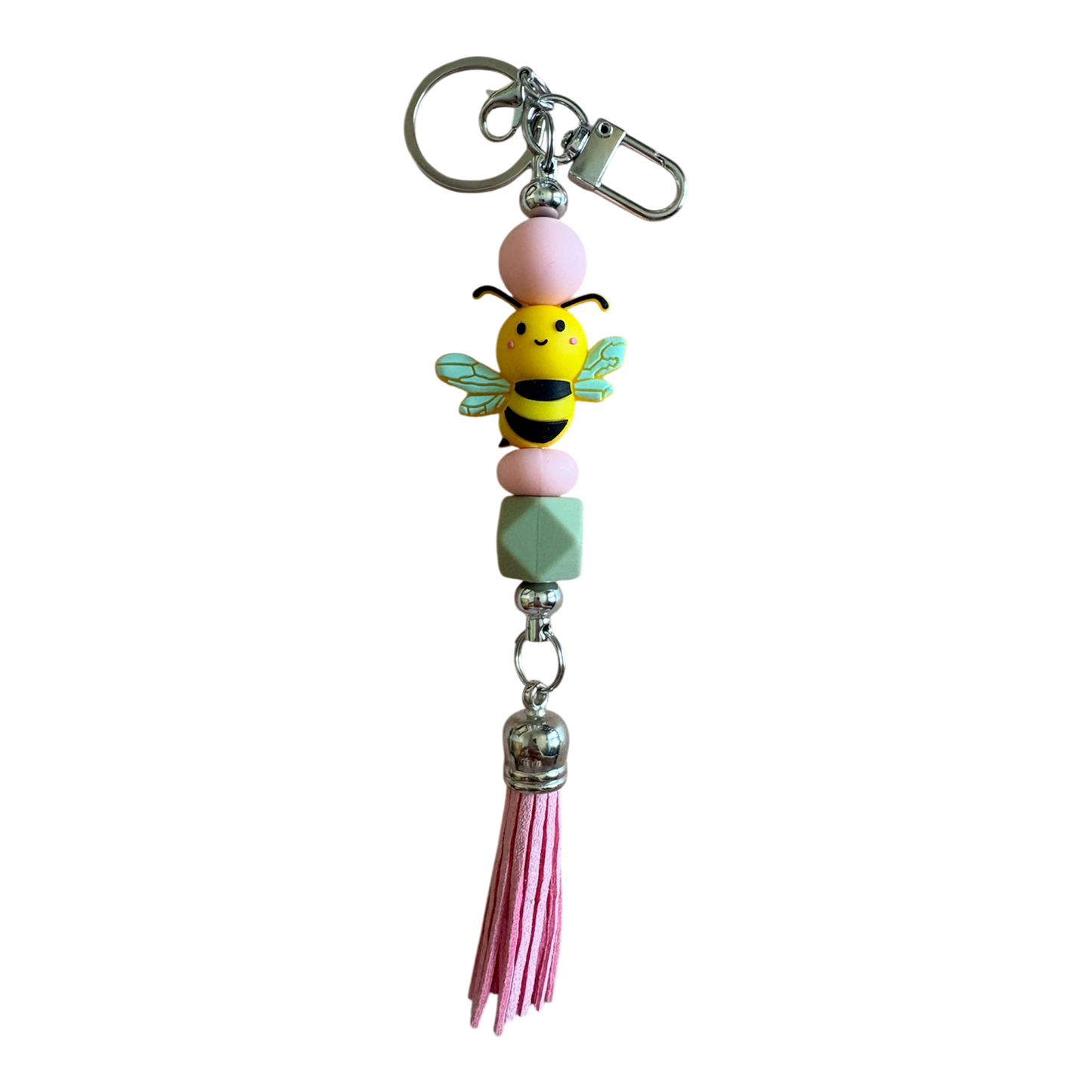 Porte-clé en billes - Abeille 🐝