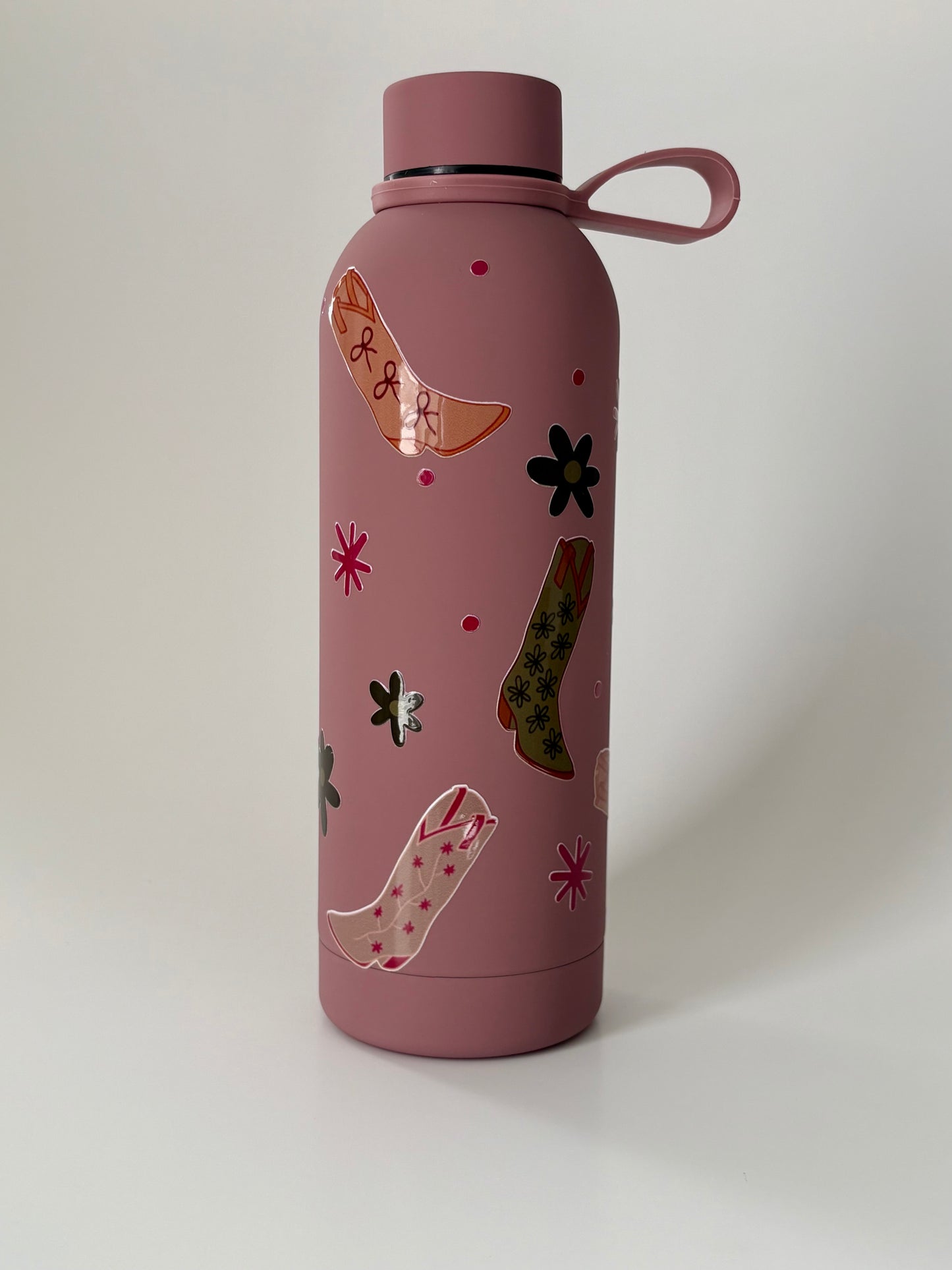 Bouteille isotherme (500 ml) cowgirl 🤠🌻
