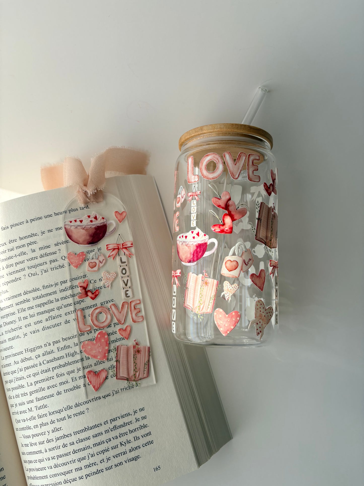 Signet en acrylique - Love