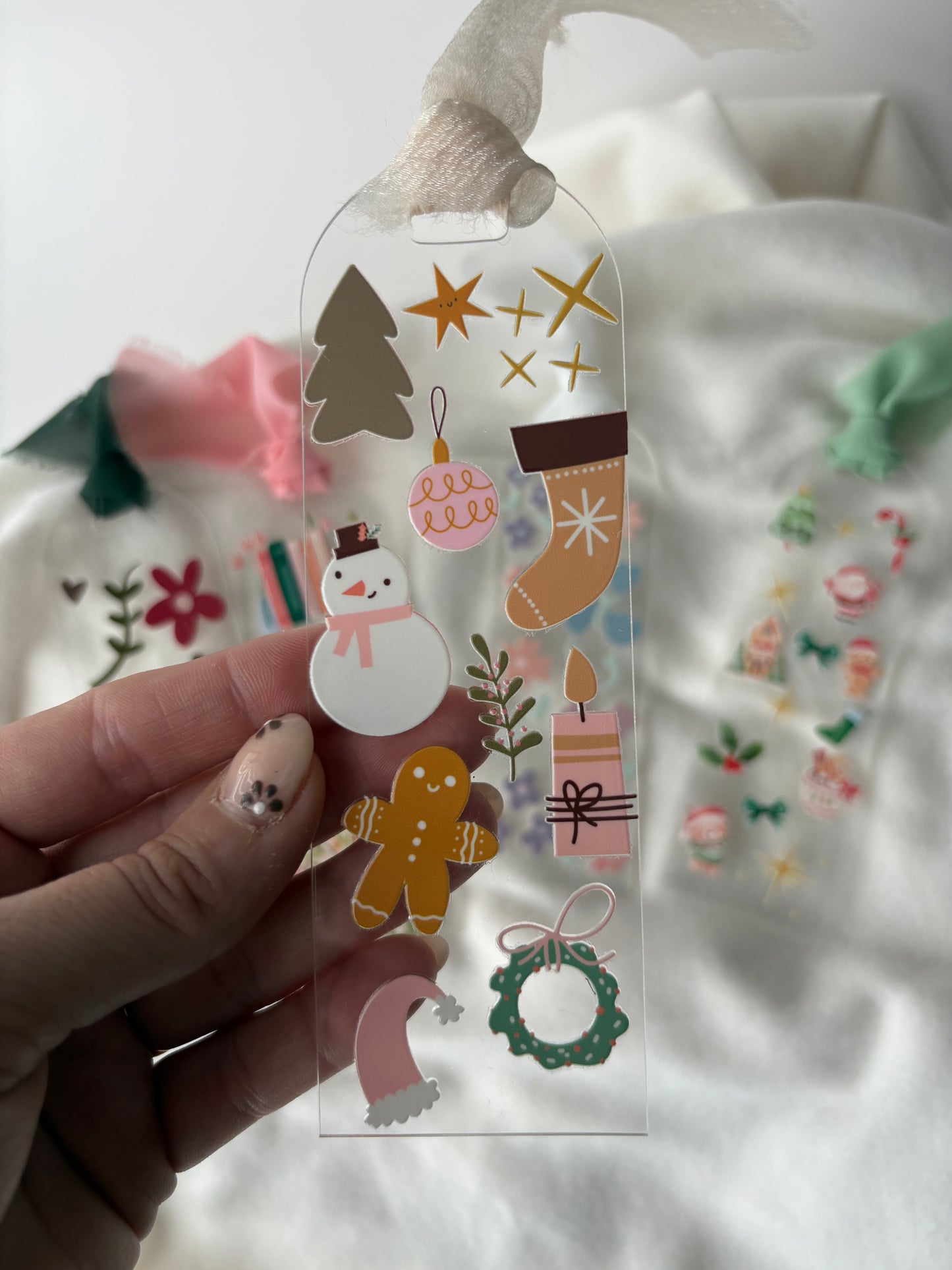 Signet en acrylique - Magie d'hiver ⛄️✨