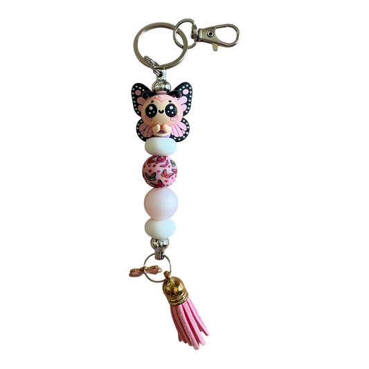 Porte-clé en billes - Papillon 🦋