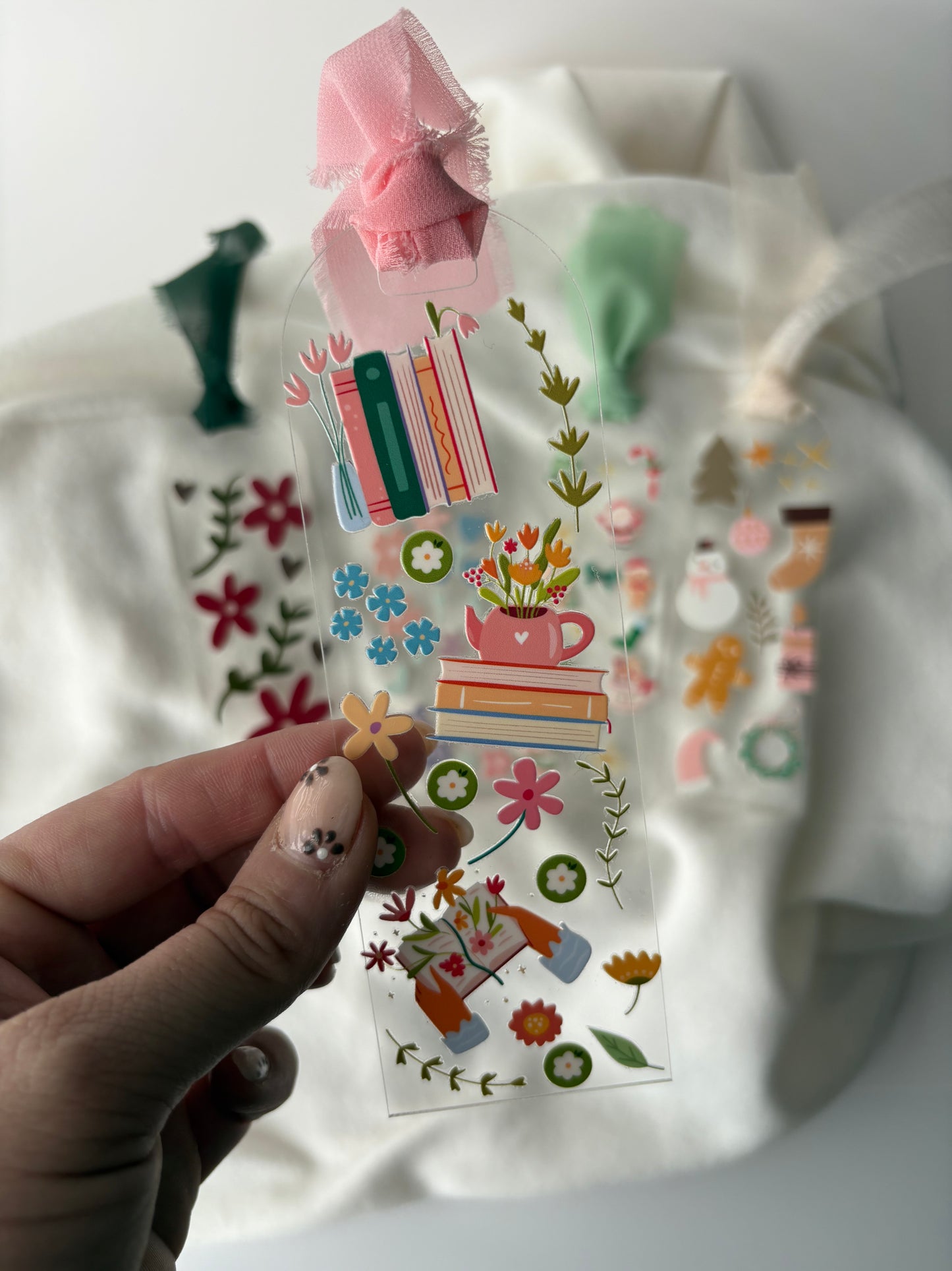 Signet en acrylique - Lecture enchantée 📖✨