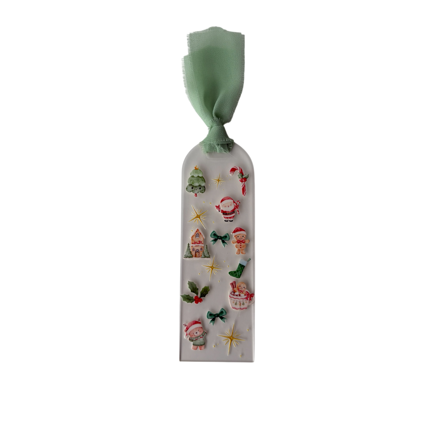 Signet en acrylique - Noël enchanté 📖🎅🏻