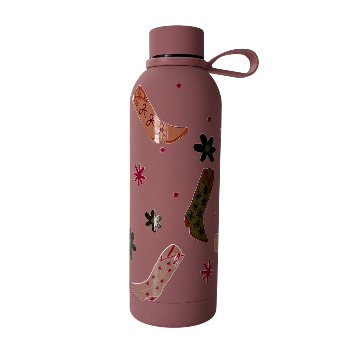 Bouteille isotherme (500 ml) cowgirl 🤠🌻