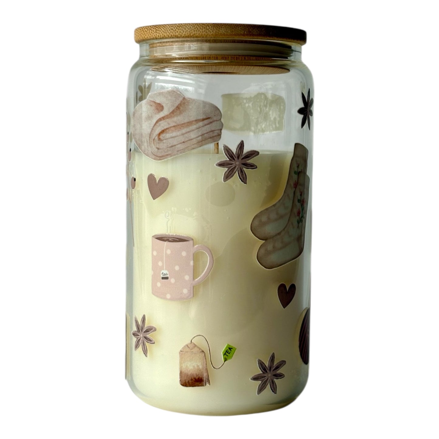 Verre chandelle 2 en 1 - Cocooning 🧦☕️