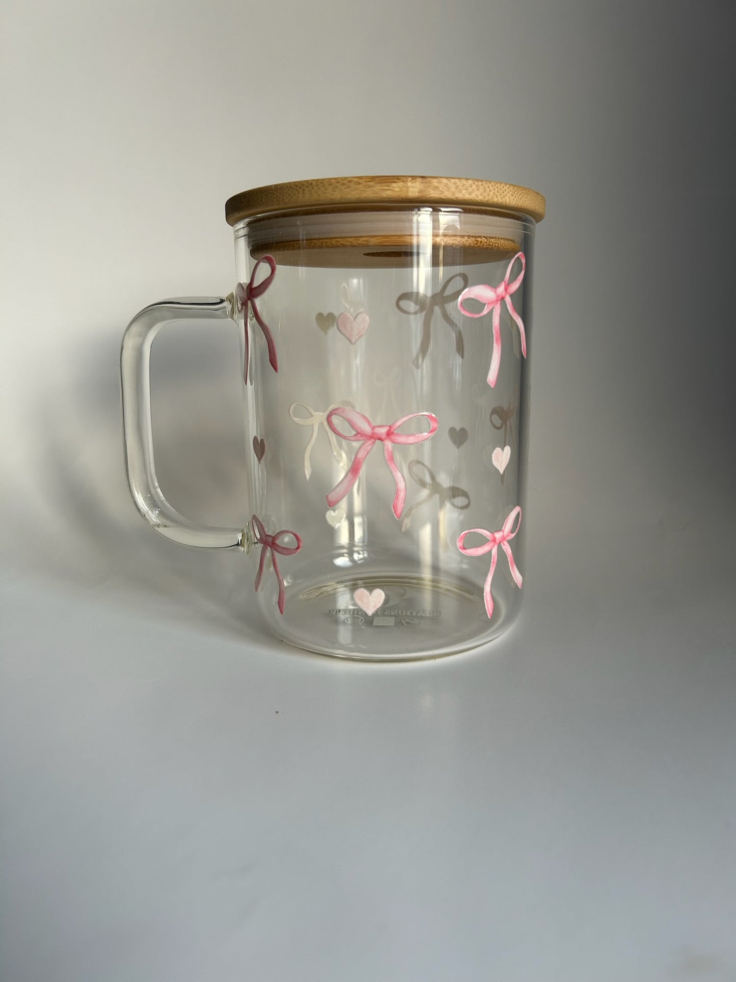 Tasse en verre avec couvercle et paille (17 oz) - Collection Mme Coach - Girlypop 🎀